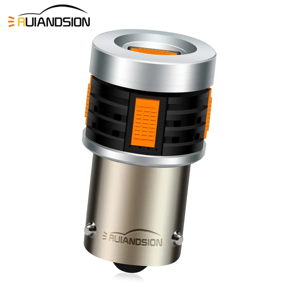 Ruiandsion BAU15S Bulk Car Turn Signal Bulb For Sale 12V 24V Yellow Ruiandsion BAU15S Bulk Car Turn Signal Bulb For Sale 12V 24V Yellow